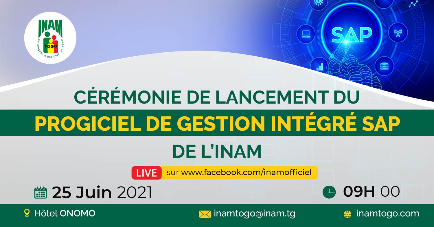 Transformation Digitalisation : L'INAM lance son progiciel de gestion intégré SAP afin d'améliorer la qualité des services offerts aux assurés et bénéficiaires.